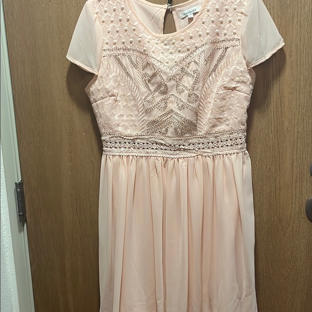Elegant Pink Dress
